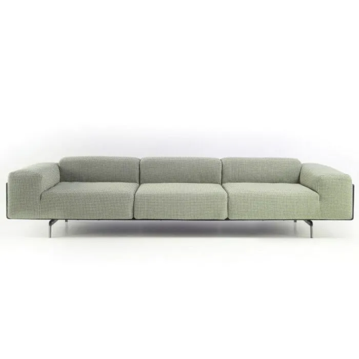 Kartell Largo bank-Mosterd-3 zits Gereduceerde Prijs