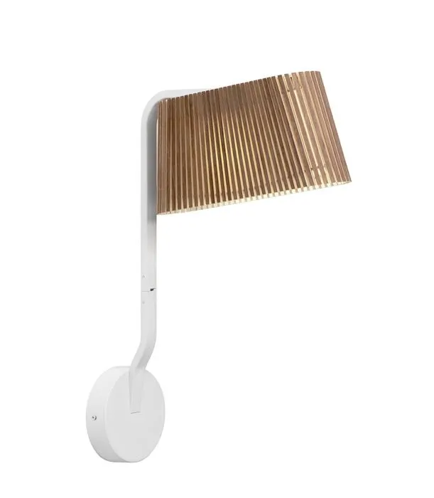 Direct Verzonden Secto Design Owalo 7030 wandlamp-Walnoot