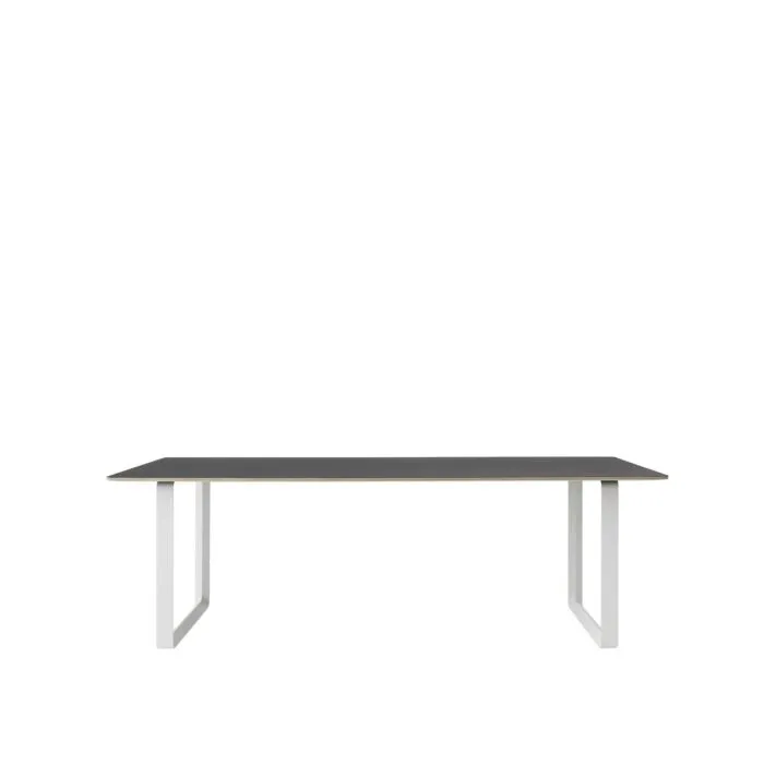 Dagaanbieding muuto 70/70 225x90 tafel-Zwart-wit