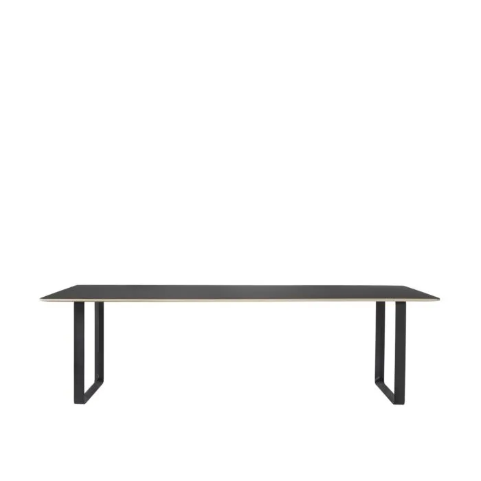 Actieprijs muuto 70/70 255x108 tafel-Zwart-zwart