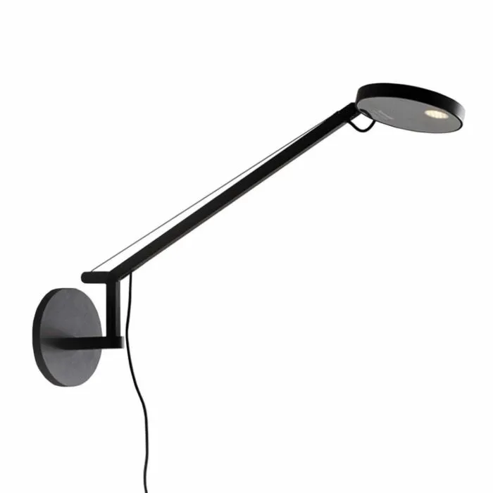 Artemide Demetra Micro Wandlamp-Zwart Flitsaanbieding