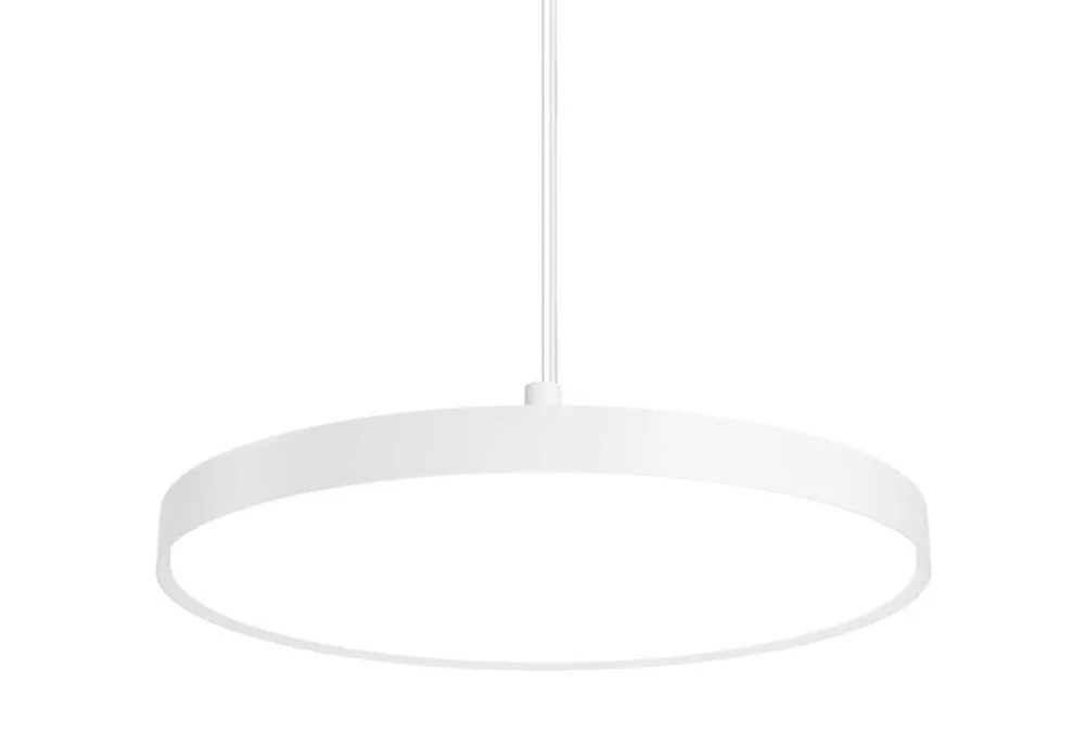 Direct Beschikbaar Louis Poulsen Slim Round Suspended hanglamp-Wit-∅ 68 cm