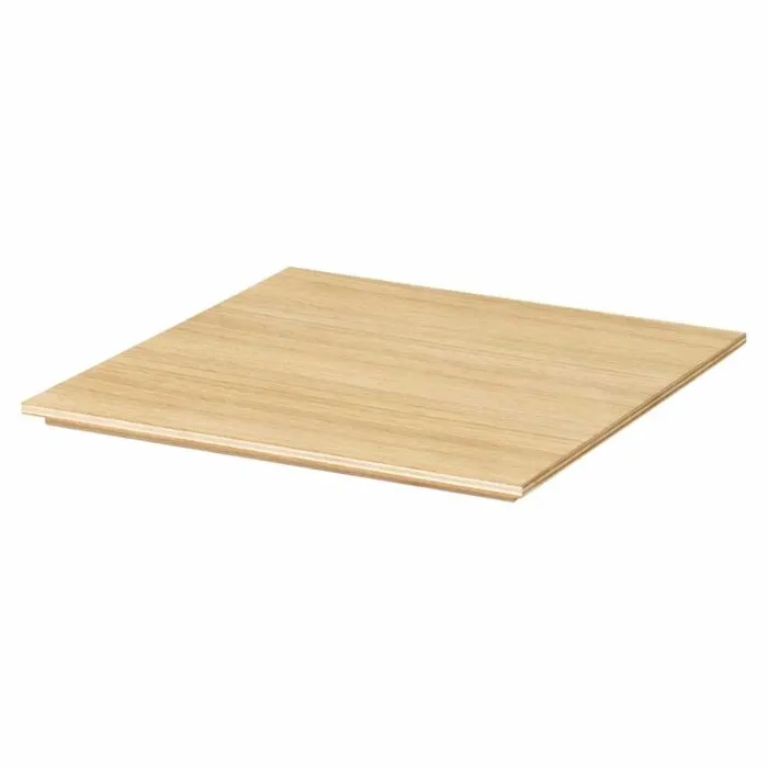 Op = Op Ferm Living Plant Box Tray Wooden-Geolied eiken
