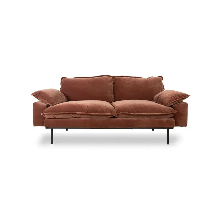 Alleen Vandaag HKliving Retro 2-zits bank-Magnolia