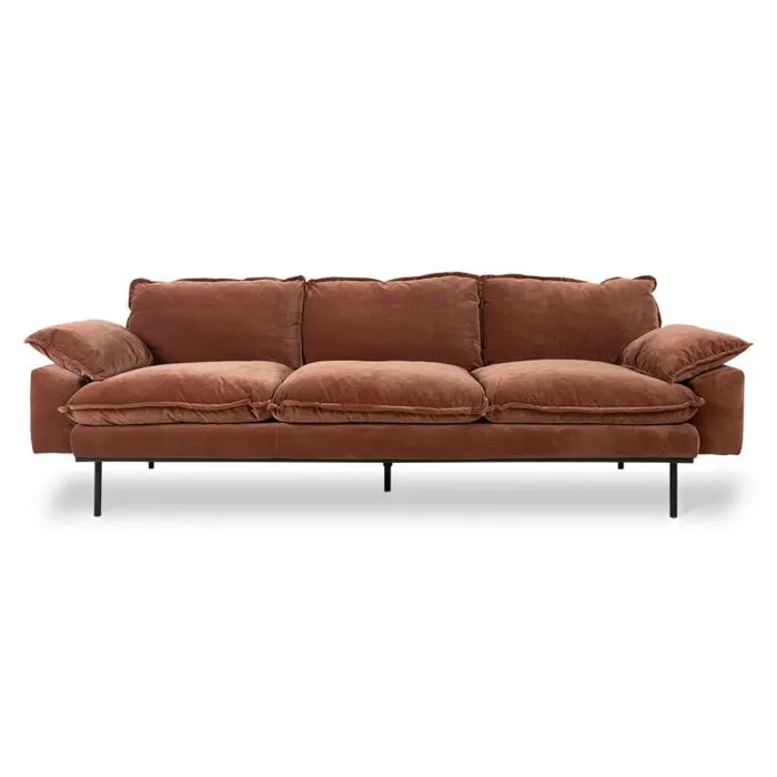 Premium HKliving Retro 4-zits bank-Magnolia