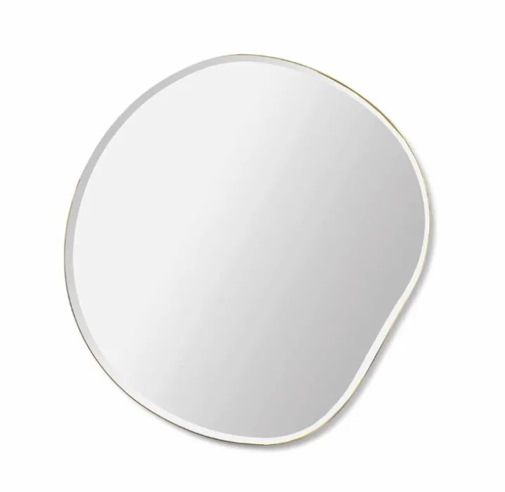 Aanbieding Ferm Living Pond Small spiegel-Brass