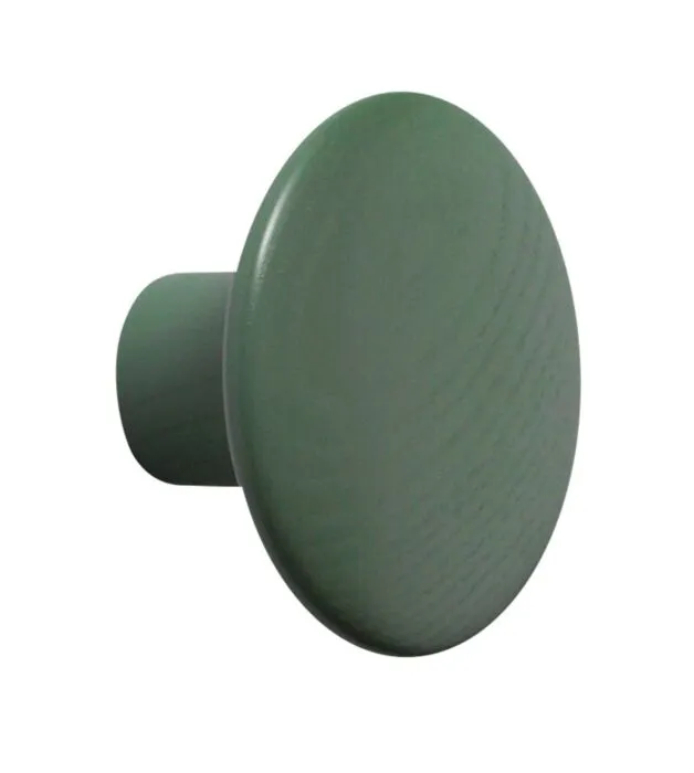 Hete Deal muuto Dots x-small wandhaak - Dark Green