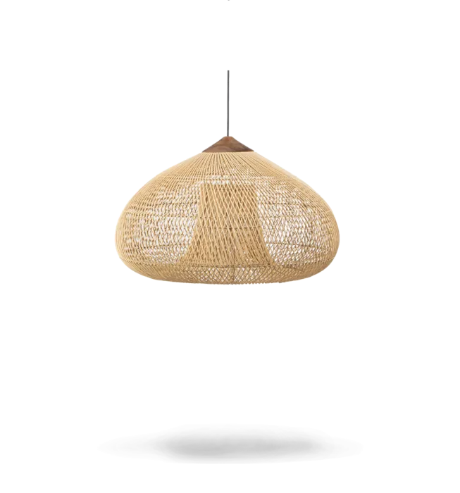 Beste Prijs d-Bodhi Bright Drum hanglamp-Naturel-Large