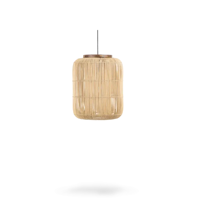 Betaalbaar d-Bodhi Bright Barrel hanglamp-Naturel-Medium