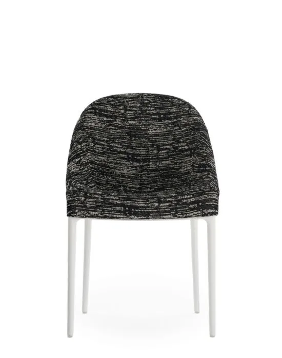 Direct Beschikbaar Kartell Eleganza Ela eetkamerstoel-Black-Wit