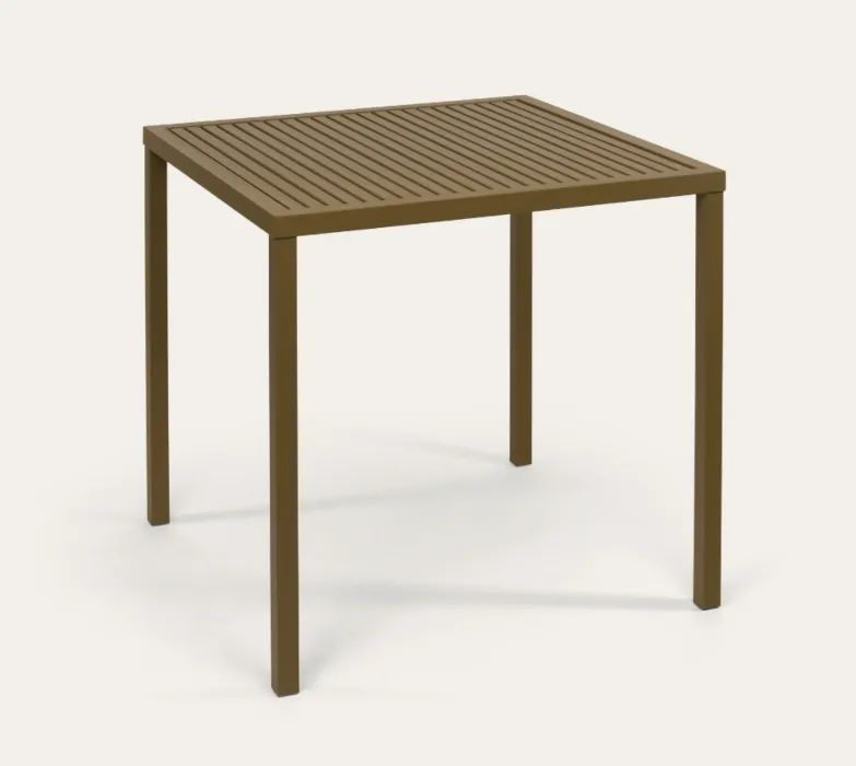 Lage Prijs Studio HENK Trace tuintafel-Kaki grijs