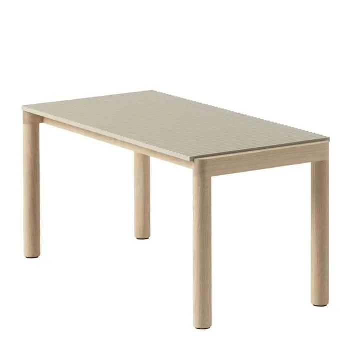 muuto Couple salontafel 40x84-Sand Wavy-Oak Fabrieksprijs