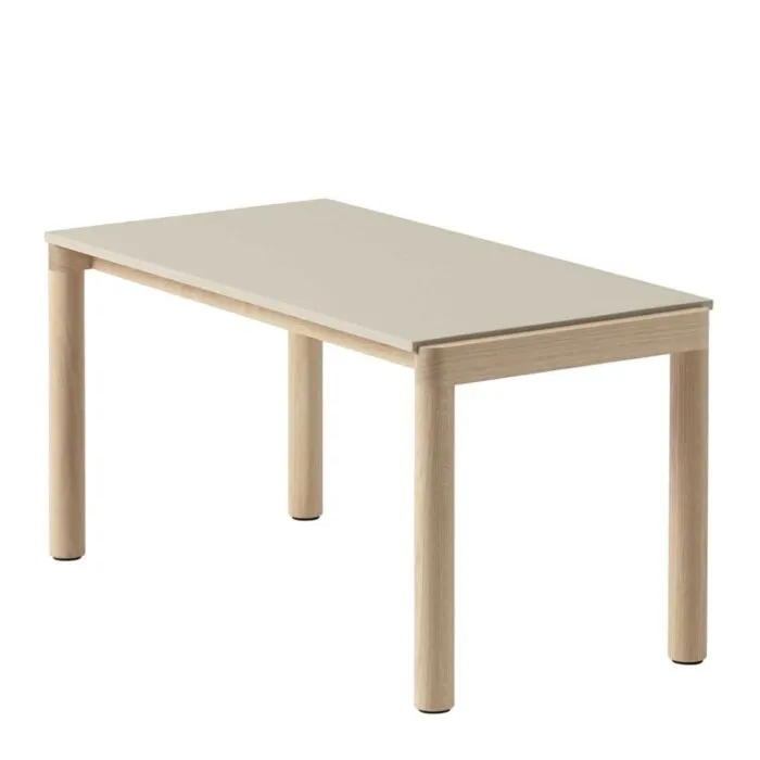 muuto Couple salontafel 40x84-Sand Plain-Oak Beste Prijs