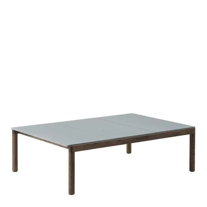 muuto Couple salontafel 120x84-Pale Blue Plain-Dark Oiled Oak Favoriet
