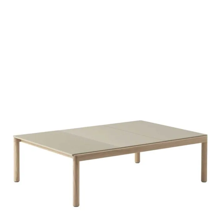 muuto Couple salontafel 120x84-Sand Wavy-Oak Gratis Retour