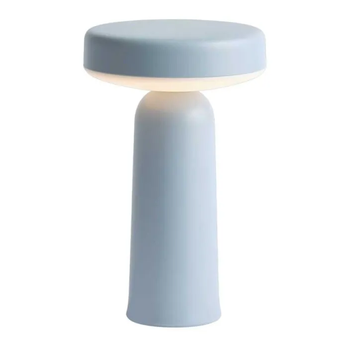 Betaalbaar muuto Ease Portable tafellamp-Licht blauw