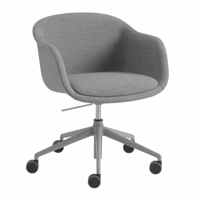 muuto Fiber Conference bureaustoel-Remix 133/Grey Goedkoop