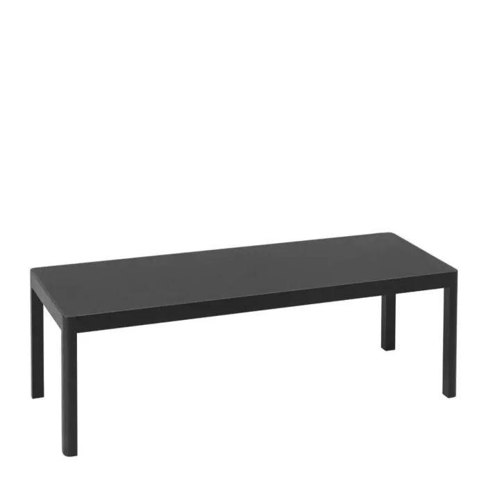 muuto Workshop salontafel 120x43 cm-Black Linoleum Koop Online