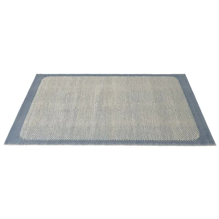 Uitverkoop muuto Pebble vloerkleed-200x300 cm-Pale blue
