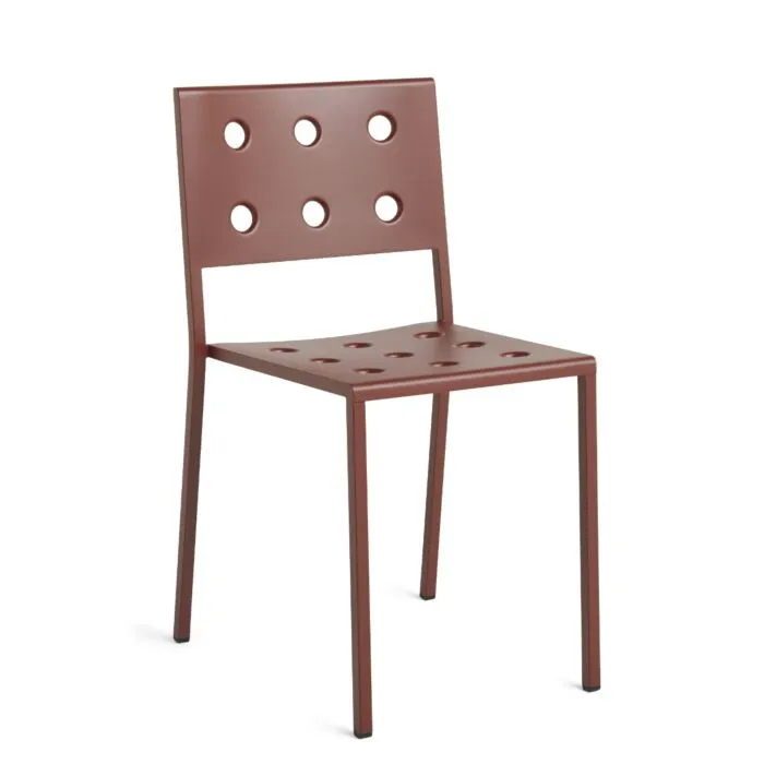 Weekendaanbieding HAY Balcony Dining stoel-Iron Red