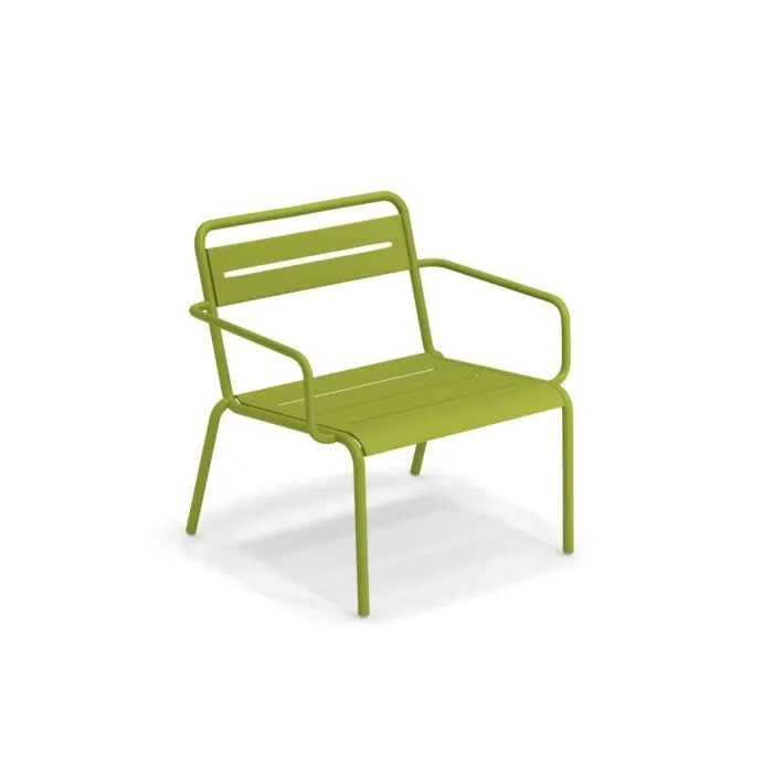 Uitverkoop EMU Star fauteuil - aluminium-Groen