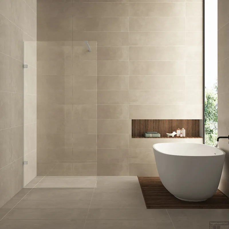 Actieprijs Inloopdouche Wiesbaden Less 50x200 cm 8 mm Nano Helder Glas Geborsteld Staal