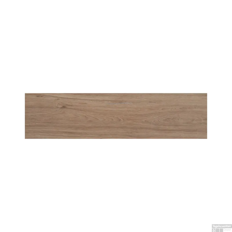 Goedkoop Vloertegel Cercom Briccole 30x120 cm Mat Donkerbruin (Doosinhoud 1,44 M2)
