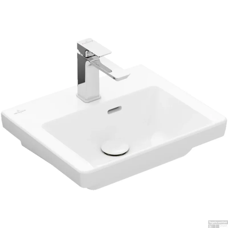 Gratis Retour Fontein Villeroy & Boch Subway 3.0 37x45x14.5 cm Wit Alpin