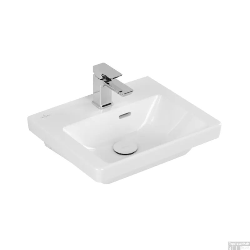 Fontein Villeroy & Boch Subway 3.0 Met Overloop 45x37x14.5 cm Wit Alpin Bestseller