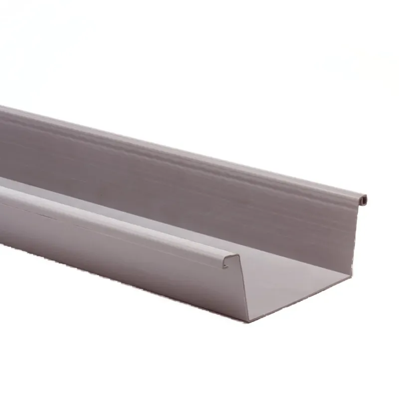 Een rechthoekige dakgoot van 140 mm - Hwa beugel 80 mm Fabrieksprijs