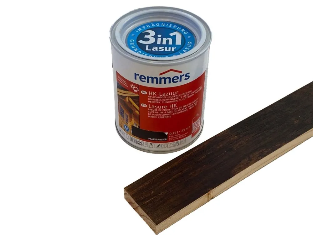 Remmers HK lazuur beits Palissander 0,75 of 2,5L - Remmers HK lazuur2.5 liter Hete Deal