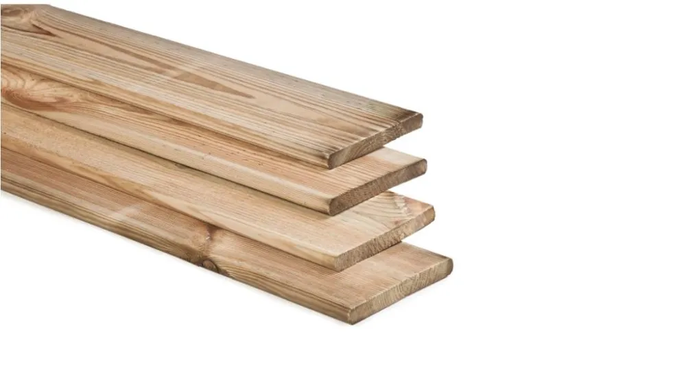 Exclusieve Aanbieding Extra brede schuttingplank 20x200mm geïmpregneerd - 400cm