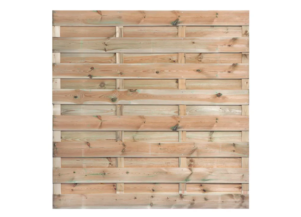 Tuinscherm Erica B180xH180 | Geïmpregneerd Grenen Schutting - Tuinscherm Erica Lage Kosten