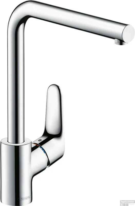 Hansgrohe Focus M41 ééngreeps keukenmengkraan 280 EcoSmart, chroom Hoge Kwaliteit