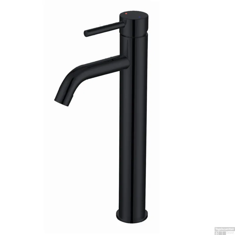 Korting Wastafelmengkraan Best Design Mitaal 35.1 cm 1-hendel Mat Zwart
