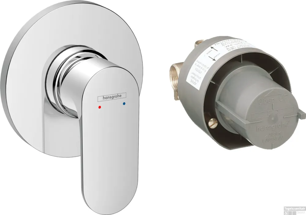Gecertificeerd Hansgrohe Rebris S ééngreeps douchemengkraan set inbouw, chroom