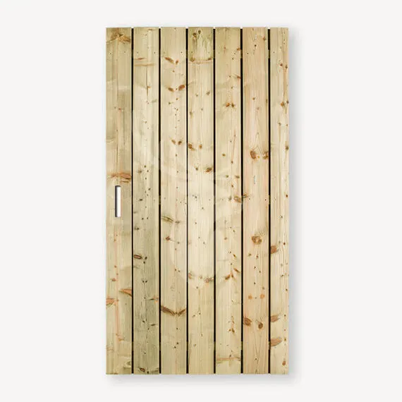 Aanbieding Tuindeur Privacy | grenen zw | 180x200 cm