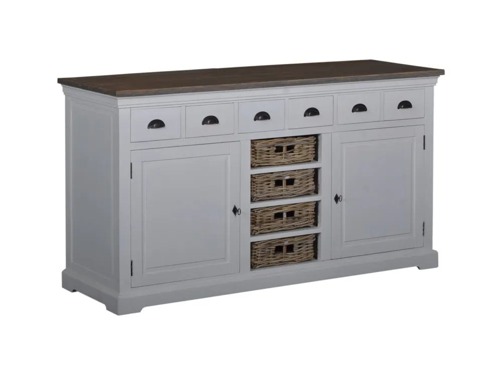 Actieprijs Napels | Dressoir | 161x52,5x90