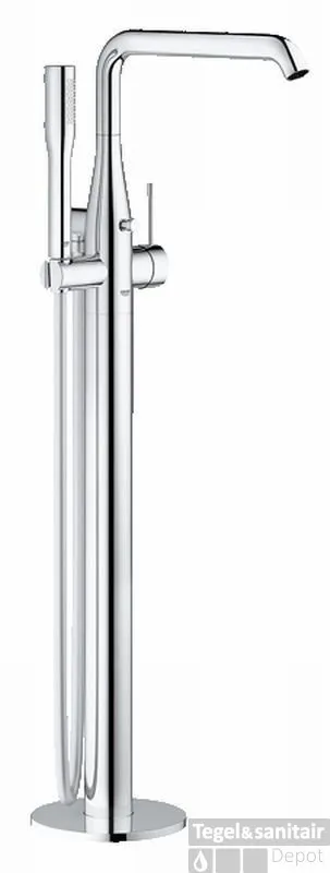 Beste Prijs GROHE Essence New Vrijstaande Badkraan Met Douchegarnituur Chroom