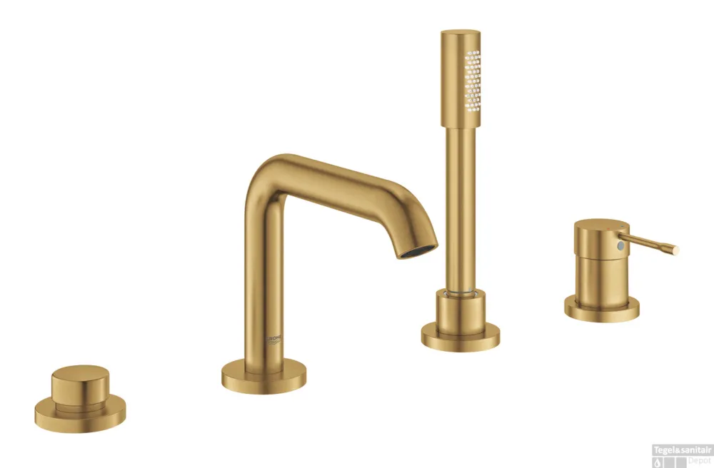 Badrandcombinatie GROHE Essence New Viergats Cool Sunrise Geborsteld Populair