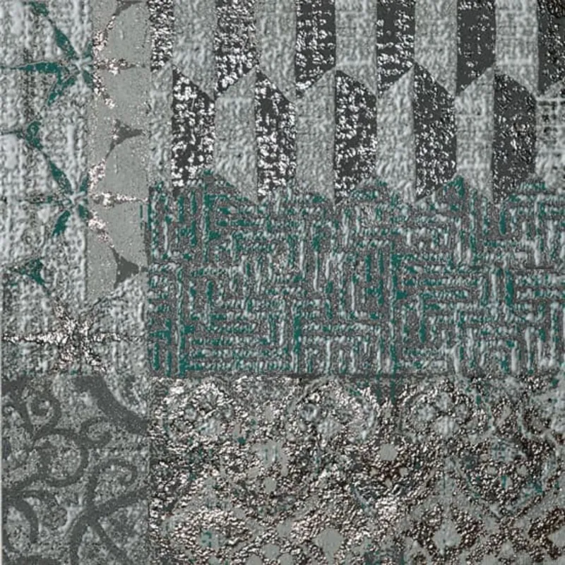 Speciale Aanbieding Vloertegel Serenissima Studio 50 30x30 cm Roco Green Decor (Per Stuk)