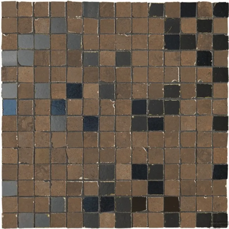 Douglas & Jones Mozaiek Metals Corten Metal 30x30 cm (per 4 matjes) Favoriet