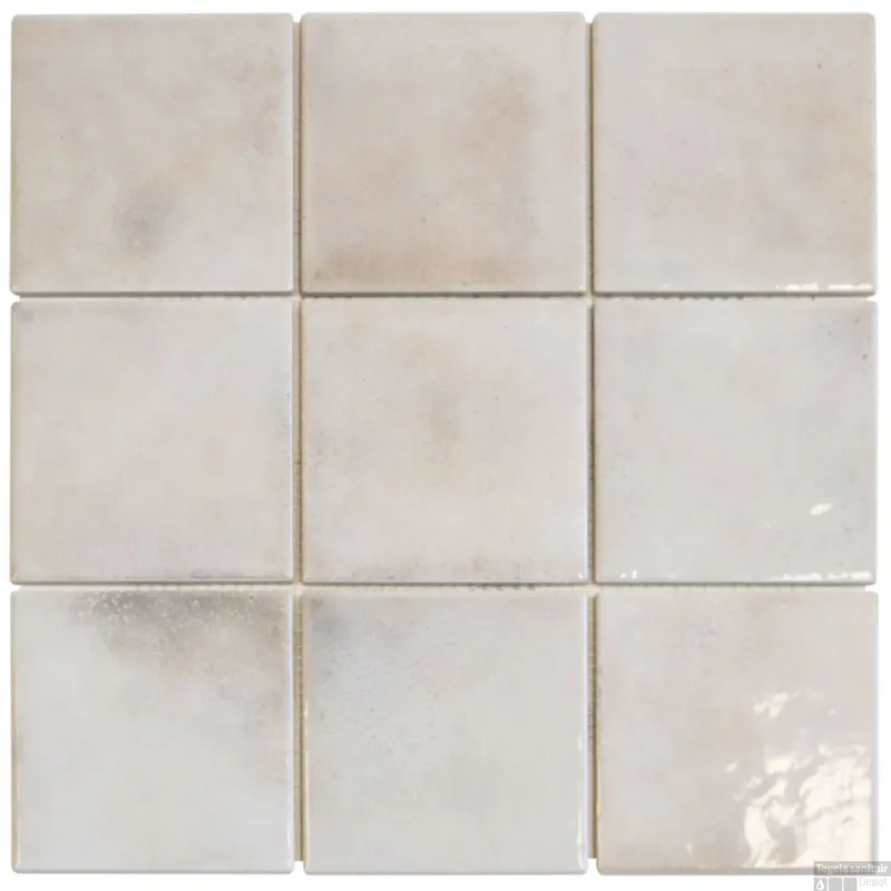 Actieprijs Mozaiek Tegel Kasba 29,7x29,7 cm Glans Sand (Prijs per 1,00m2)