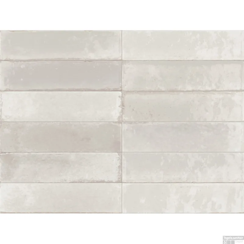 Wandtegel Piet Boon Glaze Tile 6x24 cm 10 mm Ivory Glans (Doosinhoud 0,52 m2) Fabrieksprijs