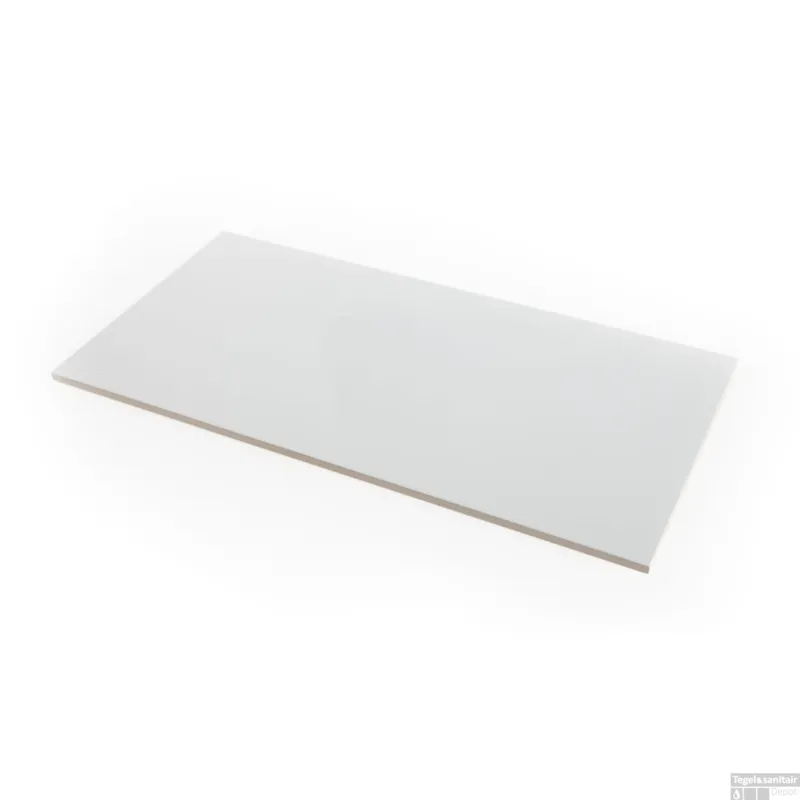 Direct Beschikbaar Wandtegels 30x60cm Afgerond Mat Wit (Doosinhoud 1,80 m2)