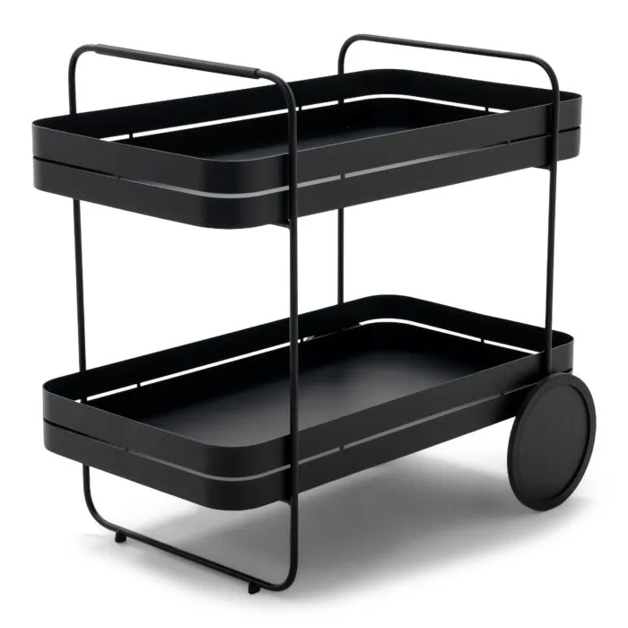 Betrouwbaar Spinder Design Gin & Trolley serveerwagen-Black