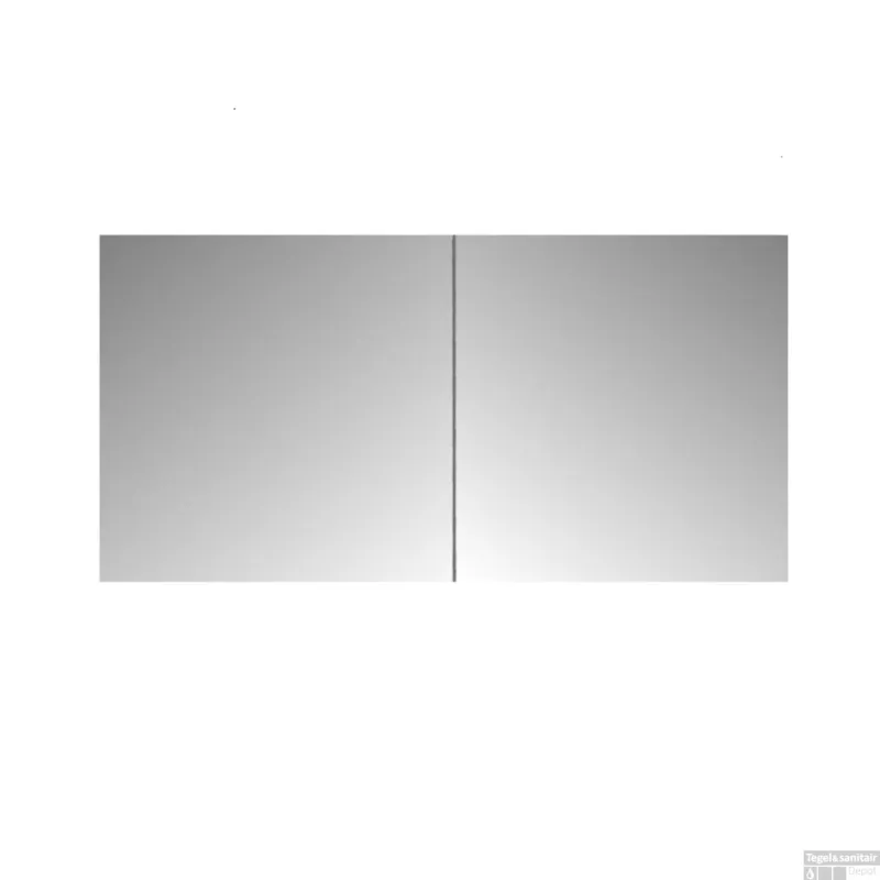 Bestseller Spiegelkast Sanicare Qlassics 80 cm 2 Deuren Hoogglans Wit