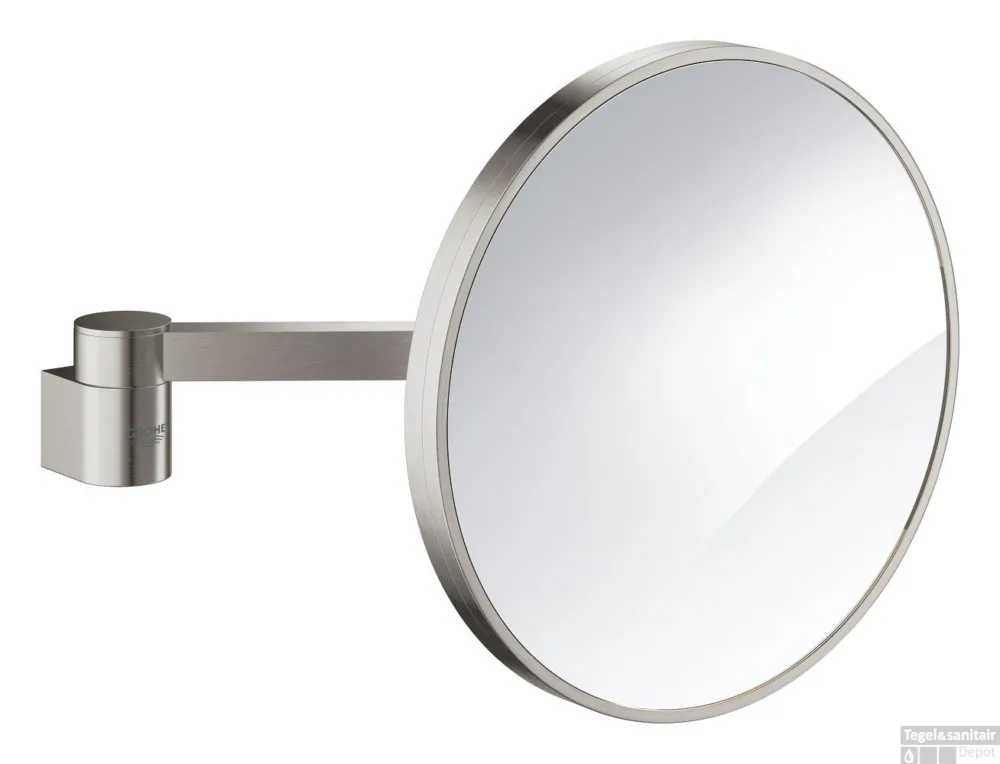 Betaalbaar Make-Up Spiegel GROHE Selection Supersteel