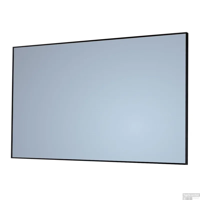 Badkamerspiegel Sanicare Q-Mirrors 100x70x2cm Zwart Merkproduct