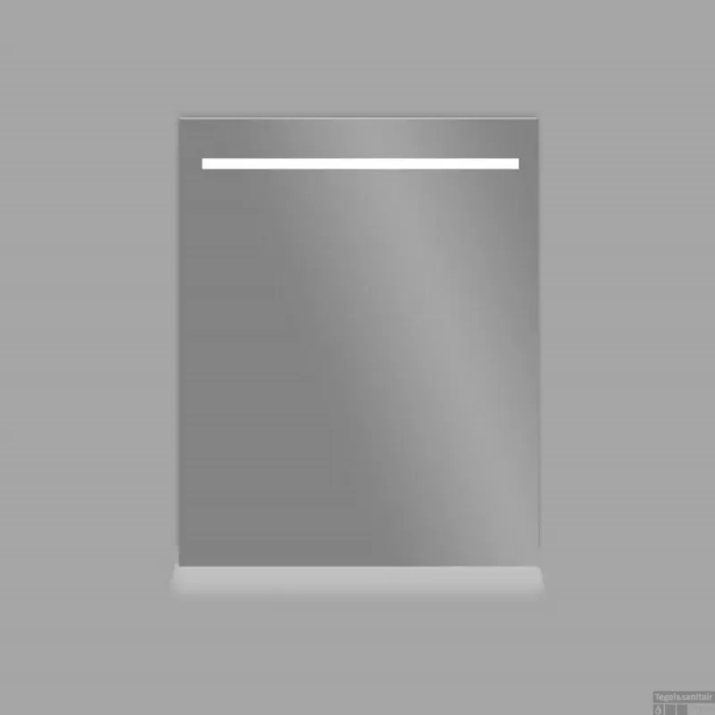 Aluminium Spiegel met LED 58cm Beperkt Aanbod